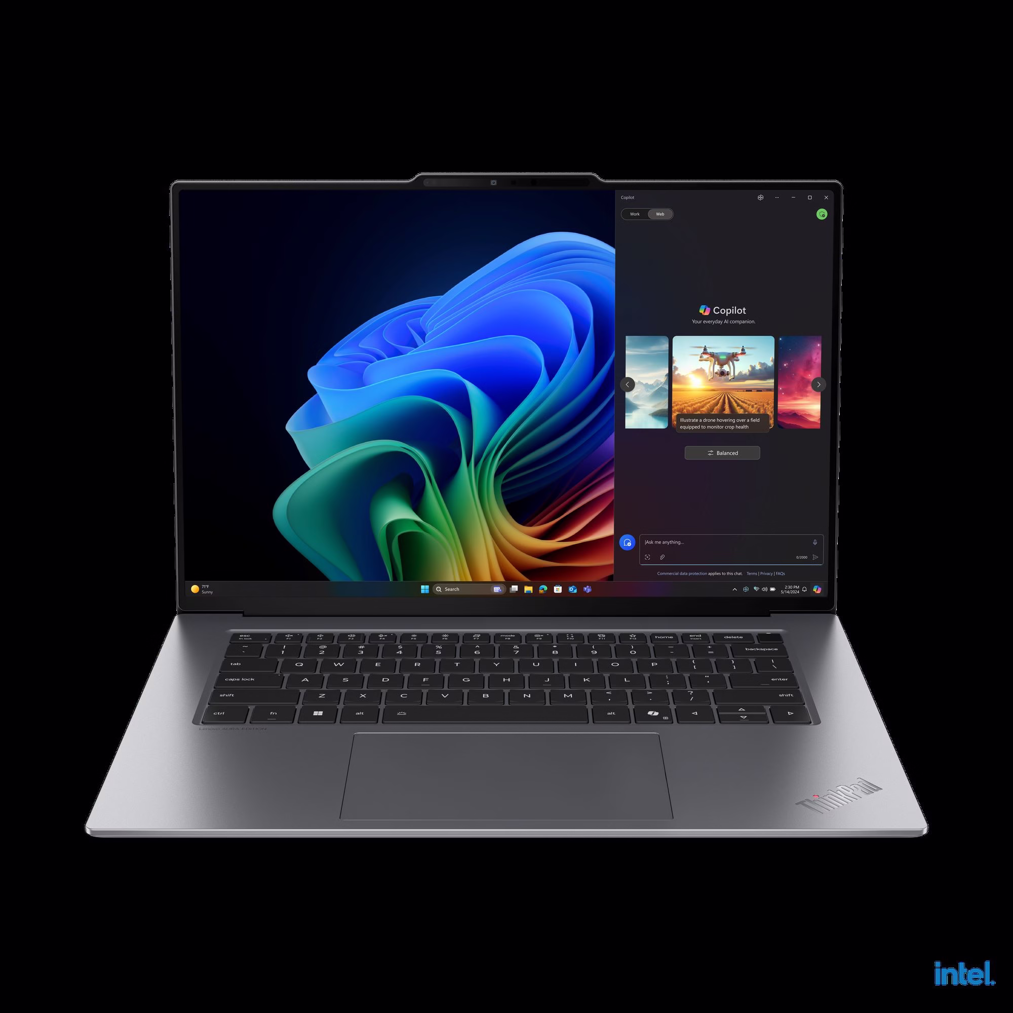02_ThinkPad_X9_15_Front_shot_focus_on_the_display
