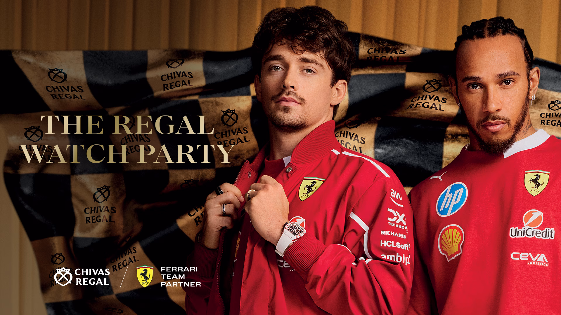 Vizual Chivas Regal x Scuderia Ferrari - Comunicat presa
